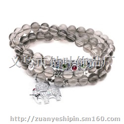 韩版时尚象饰品复古多层水晶 七夕情人节礼物