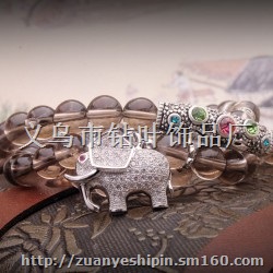 韩版时尚象饰品复古多层水晶 七夕情人节礼物