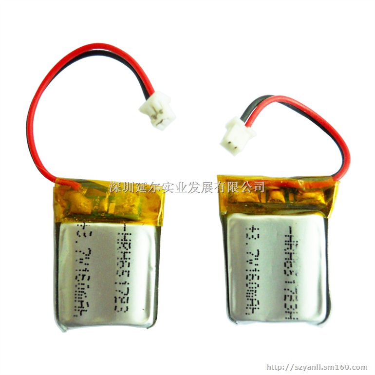 数码电池651723 3.7V 160mAh