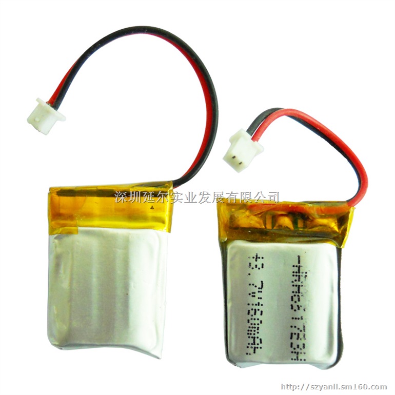 数码电池651723 3.7V 160mAh