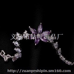 锆石晚宴手链 七夕情人节礼物 欧美气质