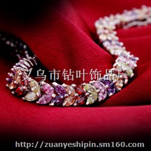 罗马锆石水晶手链 七夕情人节礼物