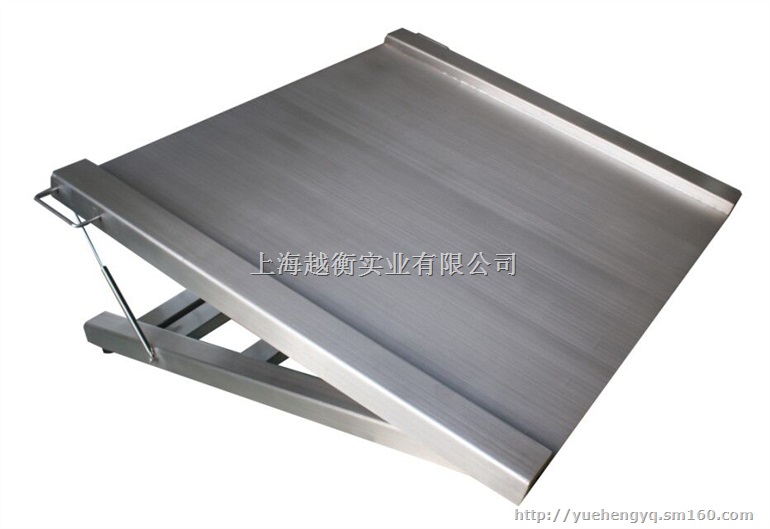 天津化工厂专用2吨电子可冲洗地磅称，1吨不锈钢地磅