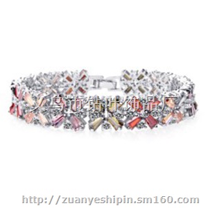 罗马水晶锆石手链饰品 七夕情人节礼物