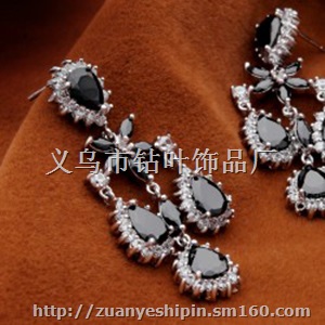 奢华新娘结婚耳钉 七夕情人节礼物