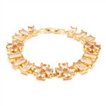 七夕情人节礼物 韩国个性锆石水晶手链