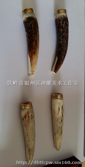 鹿角工艺品烟嘴 鹿角烟嘴 抽烟用具