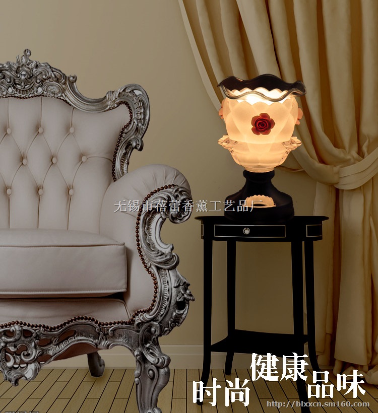 S16水中花感应香薰灯精油香熏灯时尚女性情侣礼品台
