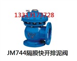 隔膜快开排泥阀(JM744)