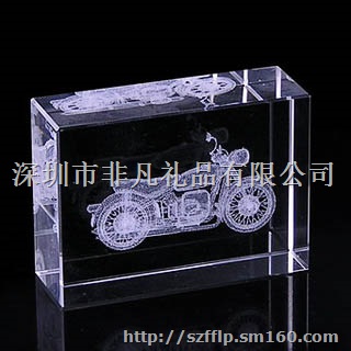 白酒产品水晶内雕   开业庆典企业迁移赠送礼品会议