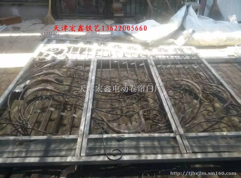 天津东丽区铁艺围栏，天津铁艺楼梯，天津铁艺大门制作
