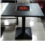 祥赛贝防滑玻璃桌玛喜达同款火锅桌