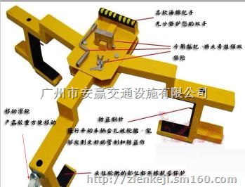 广州安赢不锈钢大三爪锁/大货车专用锁车器零售