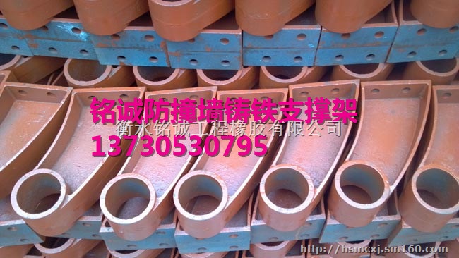 陕县桥梁牛角铸铁护栏支架工艺先进 美观耐用