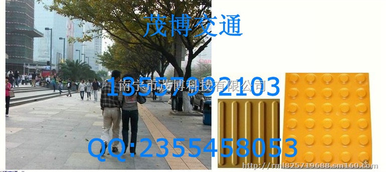 圆点橡塑盲道砖和条形橡塑盲道砖价格