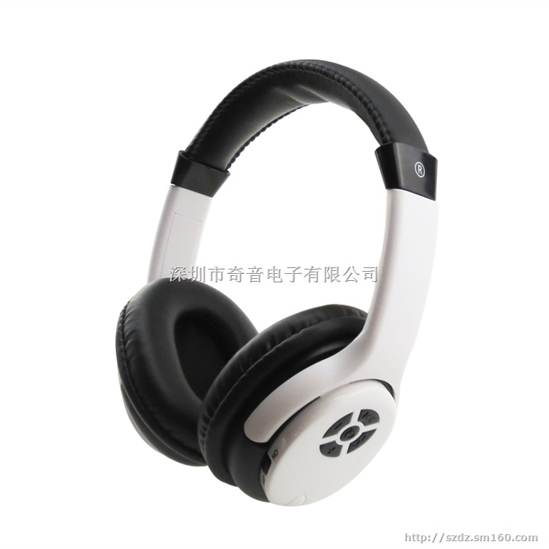 外贸出口爆款FM功能插卡耳机插卡mp3无线耳机厂家