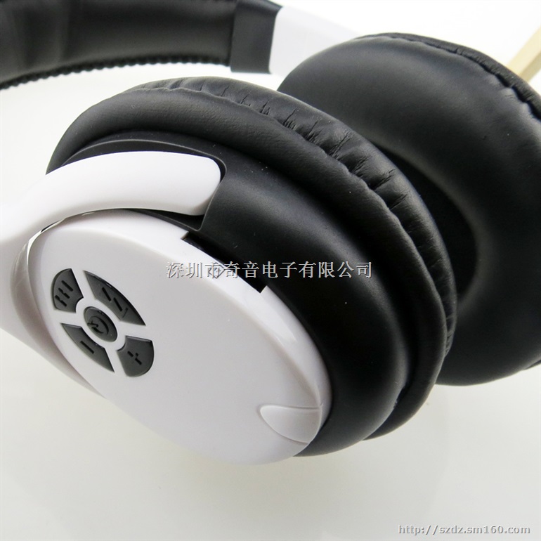 外贸出口爆款FM功能插卡耳机插卡mp3无线耳机厂家