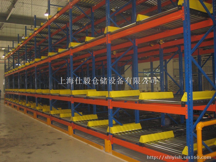 上海仕毅长期供应重力式货架,免费提供货架设计方案