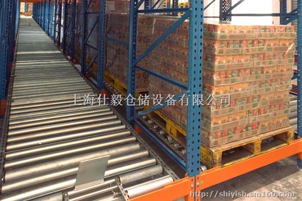 上海仕毅长期供应重力式货架,免费提供货架设计方案