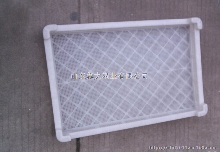 单冻器冷冻盘 浅盘漏水塑料筐烘盘厂家直销