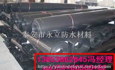 莲藕防水橡胶布防水橡胶膜泰安市永利土工材料