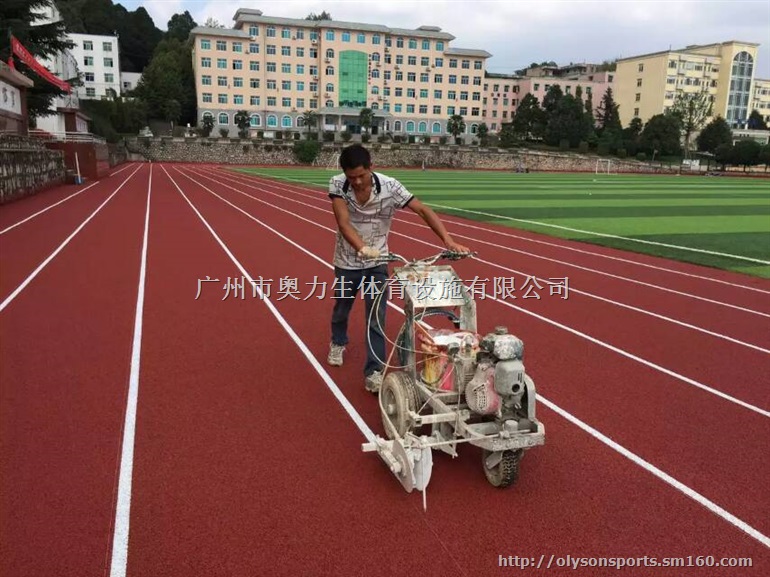 河北透气型复合型混合型塑胶跑道