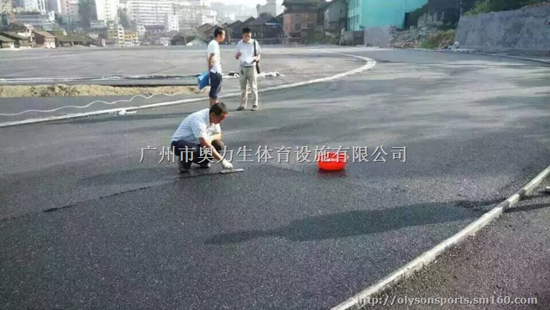 河北透气型复合型混合型塑胶跑道