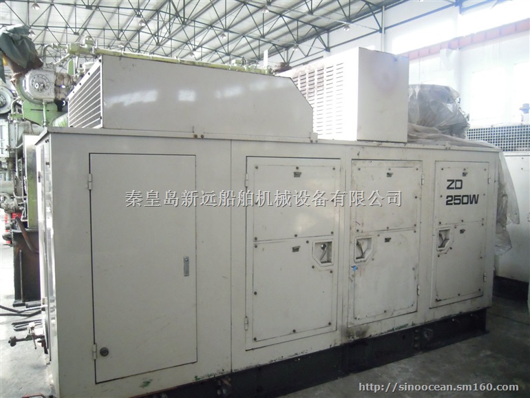 库存四台日本三井 ZD250W 柴油单螺杆空压机组