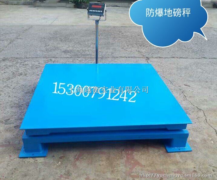 黄州防爆2吨地磅称，1吨不锈钢防腐小地磅称