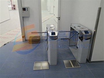 静电测试门禁系统，测试阻值防静电三滚闸