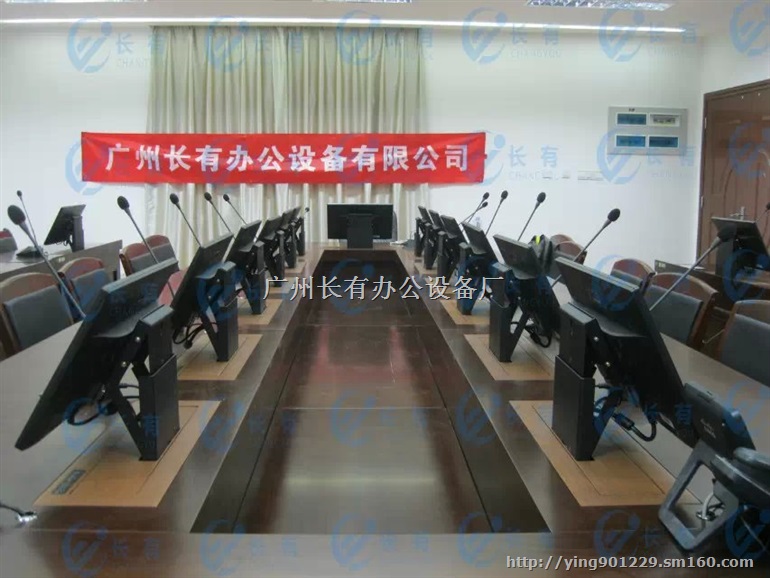 批发液晶屏升降器 液晶屏翻转器 办公会议设备