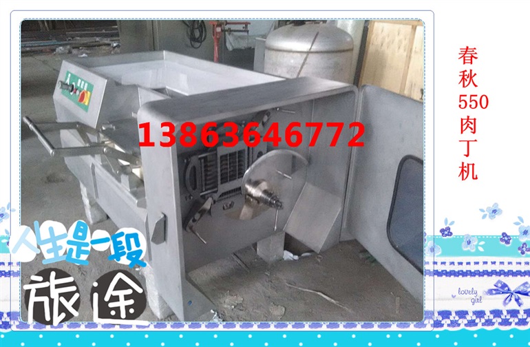 大型切肉丁机，550大型全自动肉丁机价格