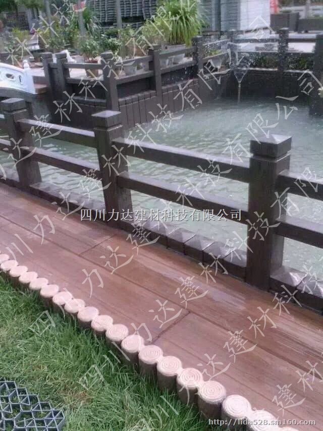 景区仿木栏杆 景区仿木护栏  景区仿木栅栏