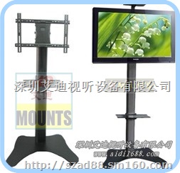 流动式电视架 流动式电视架 移动式电视架 滚轮支架