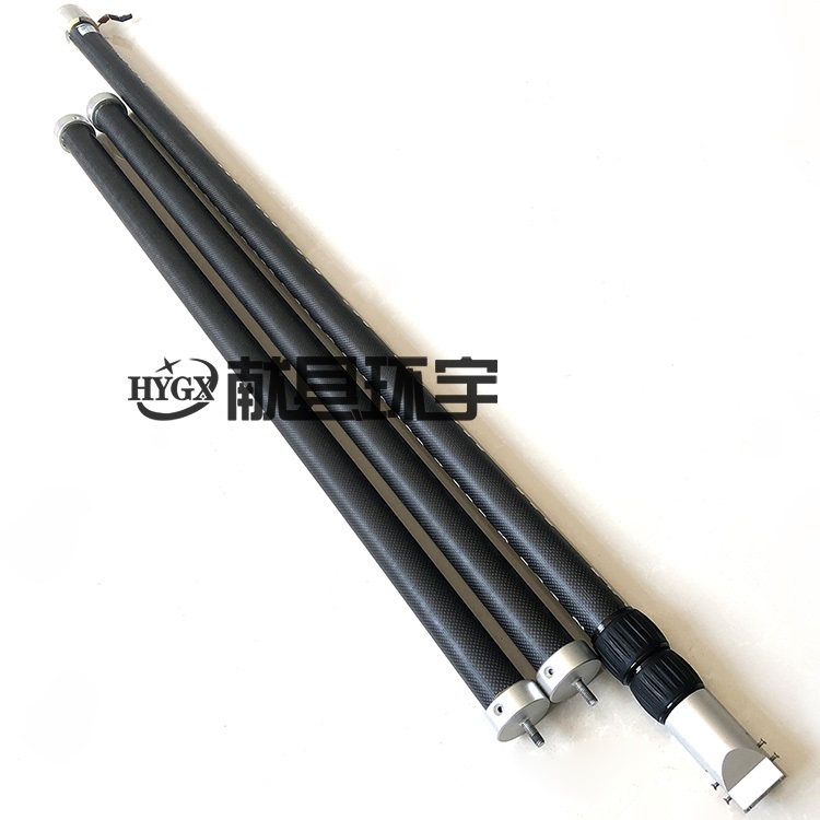 轻量碳纤维测量杆登山杖定制生产多功能伸缩杆