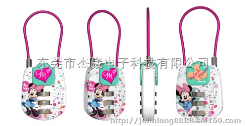 IML模内注塑imd迪斯尼锁面壳