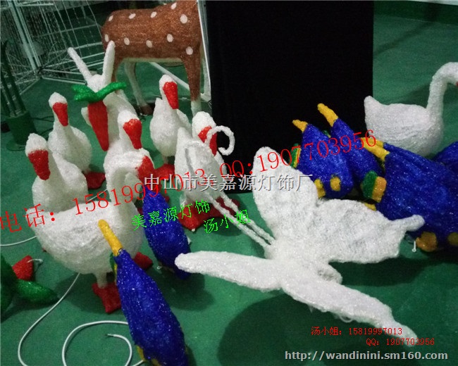 青蛙造型灯，3d立体造型灯，节日街道装饰造型灯