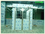 感应移门三吹风淋室
