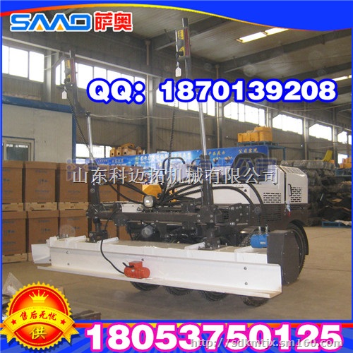 激光扫描混凝土整平机路面激光摊铺机
