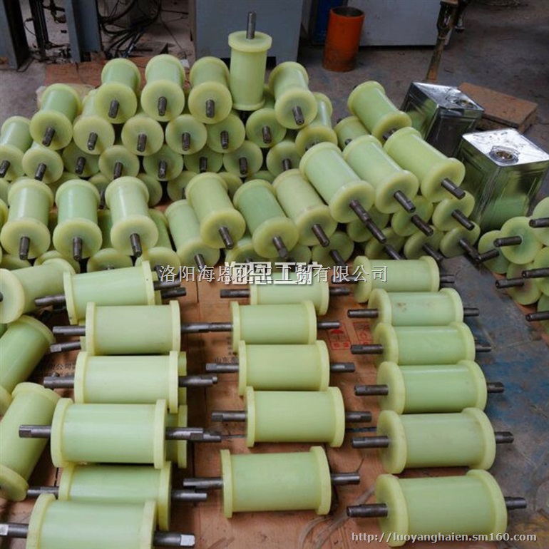 长期供应聚氨酯地辊,钢丝绳地轮,耐磨地辊