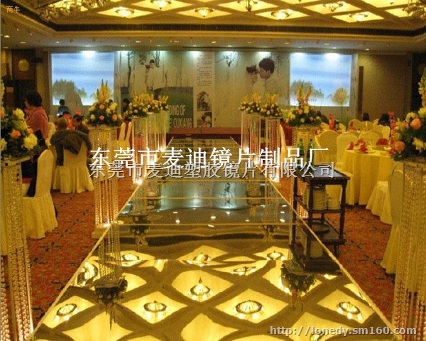 婚庆镜面ps地毯，麦拉镜面地毯