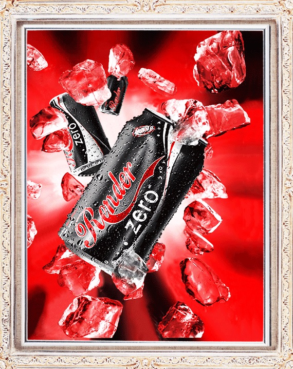 三维立体艺术广告制作、立体广告设计