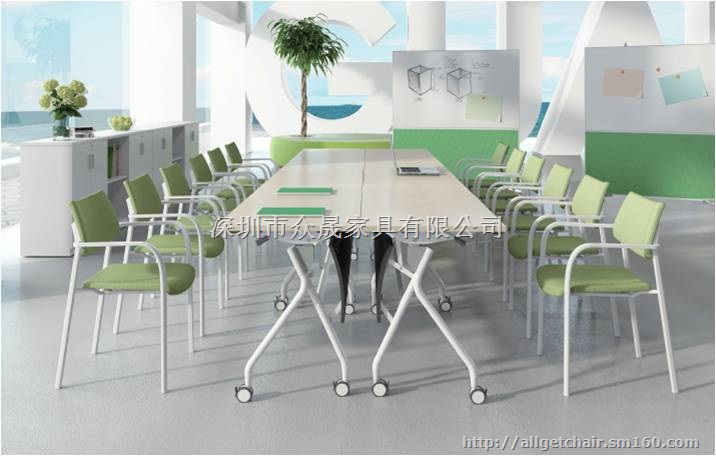 深圳会议室培训两用条桌 可折叠培训条桌定做厂家价格