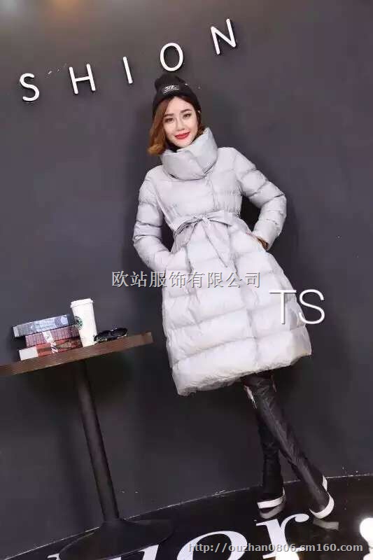 欧货欧日韩外贸原单棉服羽绒服年底清仓批发真大毛领原