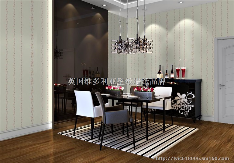 网友支招:维多利亚壁纸图案搭配技巧