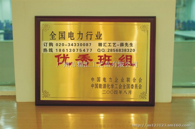 阳江木牌定做，木质证书牌定制，优秀奖牌定制