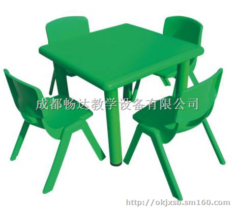 幼儿园月亮桌子,成都幼儿圆型桌子,四川儿童正方桌子