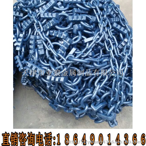平地机轮胎防滑链 17.5R25轮胎防滑链