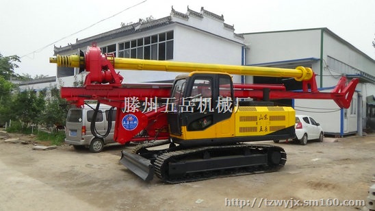 枣庄五岳旋挖钻机五岳最专业,大品牌 稳定高效
