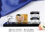 办公摆件礼品，水晶三件套礼品定制，佳木斯活动庆典礼
